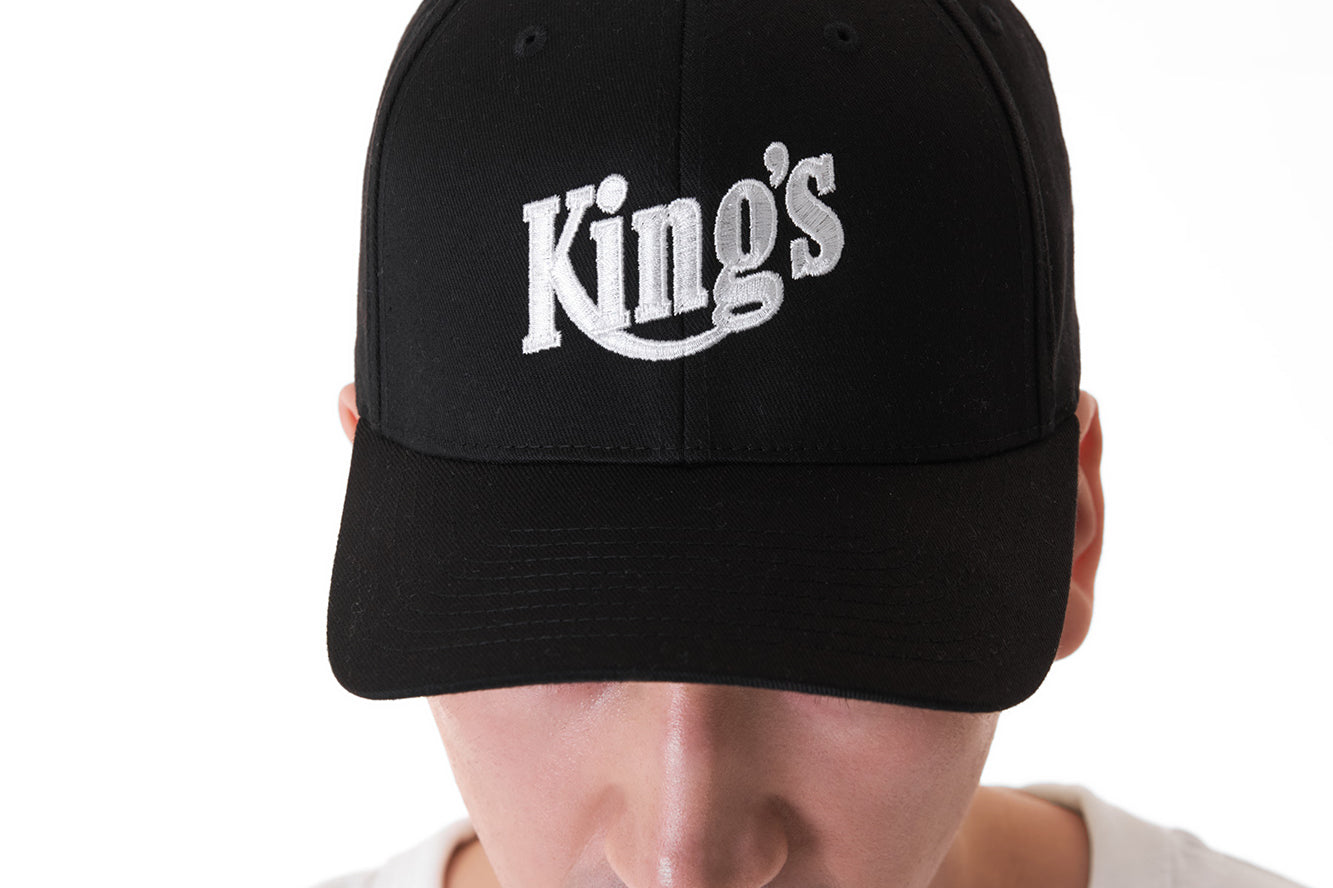 King's black cap